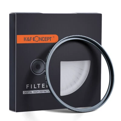 K&F Concept Camera UV Filter 18-Layer Multi Coated UV Filter 67mm 72mm 77mm 82mm - Image 1 of 4
