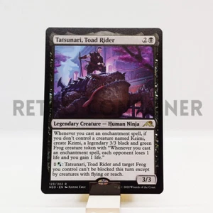 MTG Magic NEO Kamigawa Neon Dinasty - 1x EN NM 123 Tatsunari Toad Rider - Picture 1 of 1
