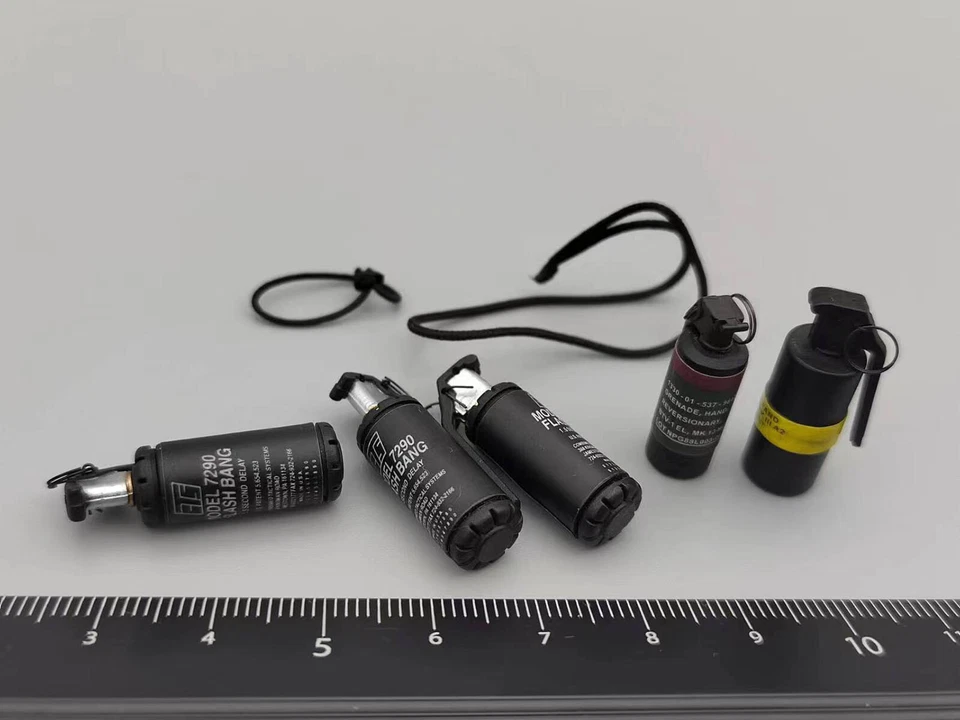 DAMTOYS DAM 78063 Escala 1/6 DEA Equipo de Respuesta Especial Agente EL PASO Granadas Foto 1 de 1