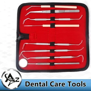 Dental Teeth Cleaning Kit Dentist Floss Plaque Remover Oral Care Tooth Tools - Picture 1 of 3