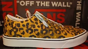 Vans Comfycush Old Skool Para hombres 10.5 Leopardo Dorado Marrón/Dorado Brillo-VN0A5DYC9KK - Imagen 1 de 13