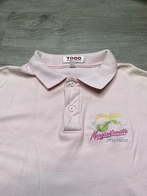 Polo vintage años 90 Jimmy Buffet Margaritaville Key West talla grande bordado Foto 1 de 4