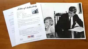 Foto original del presidente John F. Kennedy tipo 1 Cecil W. Stoughton 11x14 PSA LOA - Imagen 1 de 5