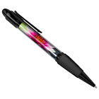 1 x Pretty Lotus Flower Nature Pink Bold - Black Ballpoint Pen Student Gift#3762