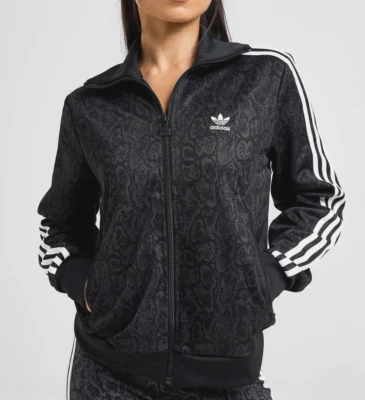 NEW ADIDAS ORIGINALS WOMENS FIREBIRD SNAKE PRINT TRACK JACKET  ~ SMALL  JI8404 - Image 1 of 4