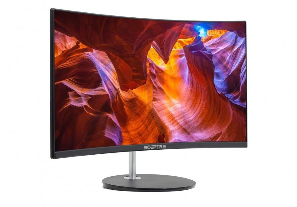 Sceptre C275W-1920RN 27inch 75hz HDMI VGA Build-in Speaker Curved Monitor - Image 1 of 1