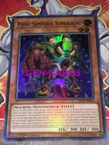 Carte YU GI OH POING SAMOURAI SUPRALOURD BLLR-FR010 x 2 - Picture 1 of 1