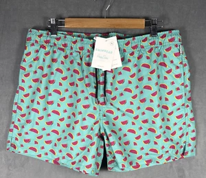 HAPPY SOCKS Men's Summer Watermelon Mesh Lining Swimming Shorts X-Large NWT - Picture 1 of 8