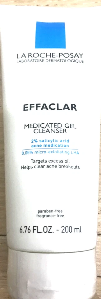 La Roche-Posay EFFACLAR Medicated Gel Cleanser .5 oz/15mL  - New - Image 1 of 1
