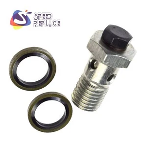 Fuel Filter Inlet/Outlet Tube Banjo Bolt Connector for Cummins 12V Engine Dodge - Picture 1 of 6