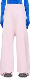VETEMENTS rosa weite Lounge-Hose GRÖSSE Large DAMEN DAMEN NEU OHNE ETIKETT BABYROSA - Bild 1 von 4