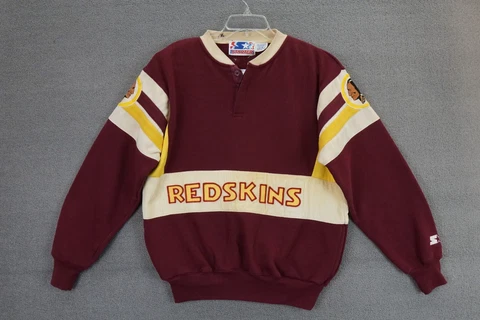 Vintage Washington Redskins Sweatshirt Mens Medium Vintage Starter Crewneck Cover