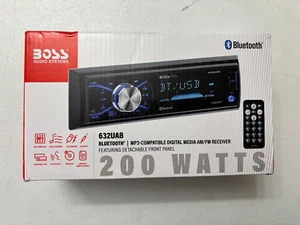 BOSS AUDIO bluetooth 632UAB 200 WATTS MP3 digital media am/fm receiver - Picture 1 of 4