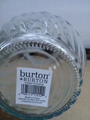 Vaso de gengibre de vidro Burton + Burton 9 peças - Imagem 1 de 2