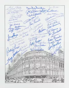 Dodgers Stars & Hall Of Famers 16x20 Photo Signed by (58) Duke Snider & more JSA - Picture 1 of 3