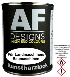 FÜR WARCHALOWSKI DUNKELBLAU 50506 Kunstharzlack 5KG glänzend LKW NFZ Landmaschi - Imagen 1 de 2