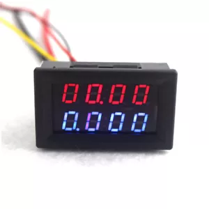 10/50/100A DC100V LED Voltmeter Amperemeter Spannungsmesser Strommesser Volt♧ - Bild 1 von 7