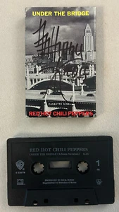 Red Hot Chili Peppers Under the Bridge single Cassette Tape Signed Autographed - Picture 1 of 1