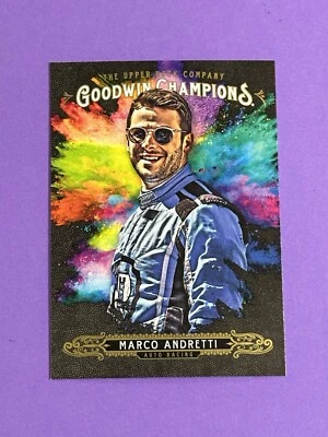 2018 Upper Deck Goodwin Champions Marco Andretti Splash Of Color #142 Racing (F) - Image 1 of 2