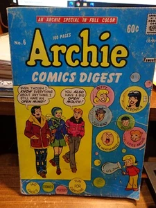 VINTAGE Archie Graphic Novel Comics Digest 1974 No.6 - Picture 1 of 6