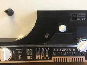 KIT CINGHIE 2 x PROIETTORE CINE MAX K6 8 mm SUPER 8 mm - Foto 1 di 1