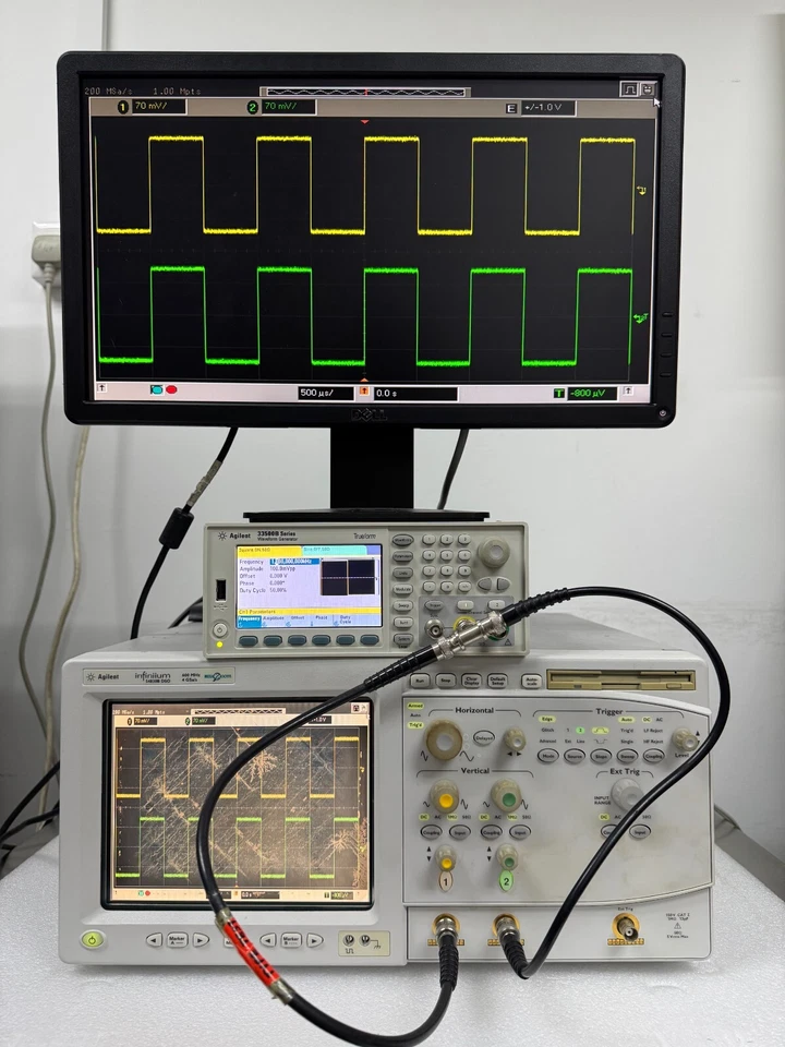 Agilent 54830B Infiniium Oscilloscope, 2 Channels, 600 MHz, up to 4 GSa/s - Image 1 of 4