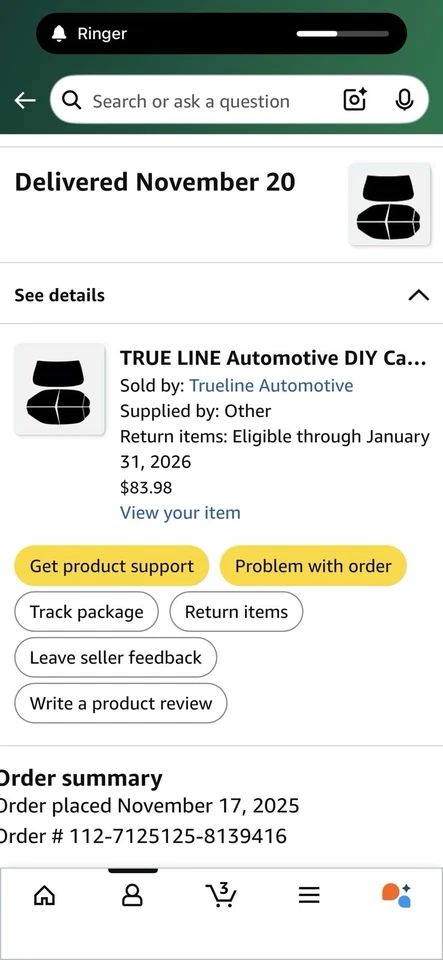 Subaru Legacy Lazer 2025 corte 20 % tinte Foto 1 de 1