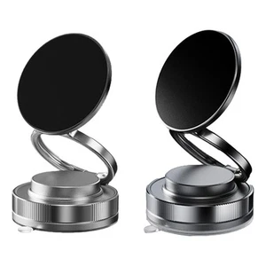 Support magnétique de téléphone de voiture à ventouse réglable pour bureau - Photo 1/12