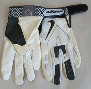 Nike Vapor Elite weiß Baseball Softball Schlaghandschuhe Erwachsene L GB0338-101 NOS - Bild 1 von 9
