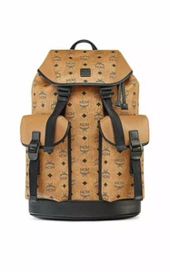 MCM Brandenburg Rucksack (Camel) Visetos Leder,medium, neu/original, UVP: 1.599€ - Bild 1 von 24