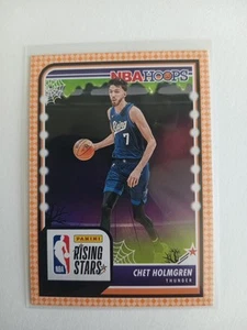 2023-24 Panini Haunted Hoops - Rising Stars Chet Holmgren #293 Orange - Picture 1 of 2