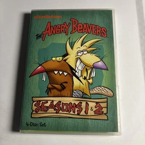 The Angry Beavers Seasons 1 & 2 (DVD, 2011, 4-Disc) Region 1 - Picture 1 of 6