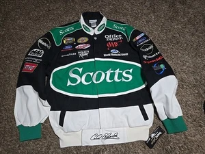 Nueva Chaqueta De Colección Carl Edwards Nascar Team Calliver Scotts Racing Talla Para Hombre Pequeña - Imagen 1 de 11