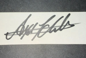 Boxeador alemán: Axel Schulz, corte de tarjeta FIRMADO - Imagen 1 de 1