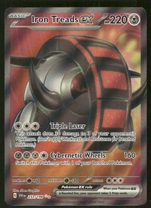 Pokemon Tcg Iron Treads ex #233 Pokemon Scarlet & Violet NM - Picture 1 of 2