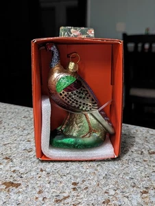 John Derian Künstler für Zielscheibe 2025 Feiertag Türkei Ornament Weihnachten Glas in HN - Bild 1 von 3