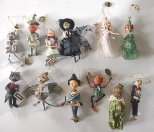 RARE 2008 Complete Set Of 12 Ashton Drake Whimsical Wizard Of Oz Ornaments - Picture 1 of 10