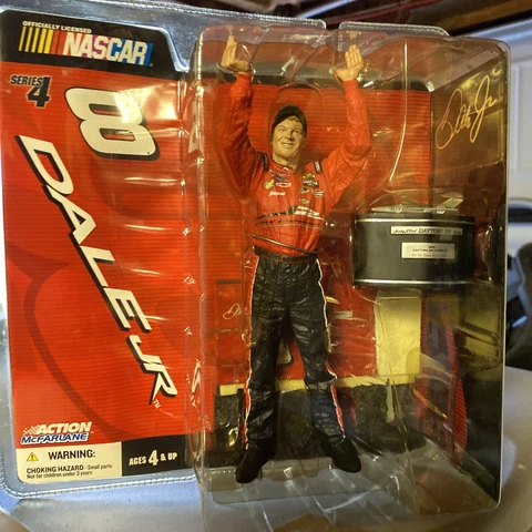 Dale Earnhardt Jr NASCAR Series 4 Action Figure McFarlane Toys Figurine Cover