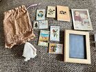 1996 Pleasant Company Kirsten Slate School Bag American Girl w Supplies