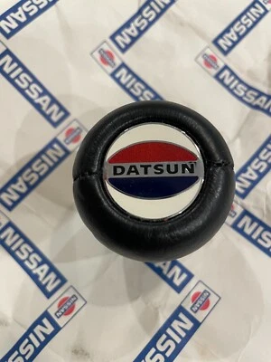 Perilla de cambio de marchas de cuero Datsun 240Z 260Z 280Z original Nissan rara Foto 1 de 4