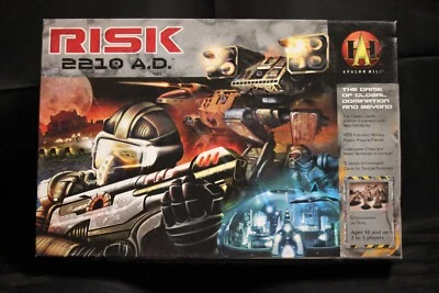 Risk 2210 A. D. 2001 Board Game Used - Image 1 of 3