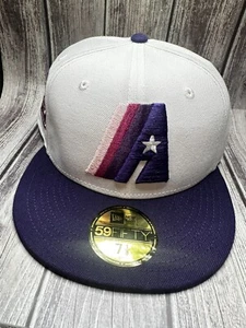 Houston Astros New Era Fitted Cap Hat 20 Year Anniversary Size 7 1/8 NWT - Picture 1 of 5