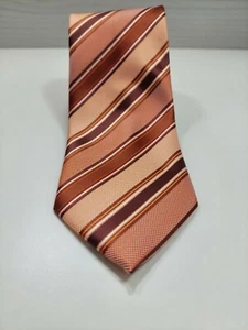 CRAVATTA "C & A COLLECTION" NUOVA REGIMENTAL 100% SETA TIE SILK MADE IN ITALY - Imagen 1 de 7