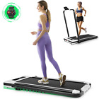 4 in 1 under Desk Treadmill with LED Touch Screen Remote Watch, Strong 2.5HP Mot