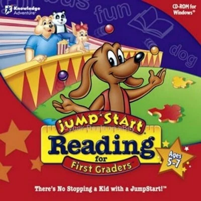 JumpStart Reading for First Graders Ages 9-12 Jump Start New Sealed - Image 1 of 4
