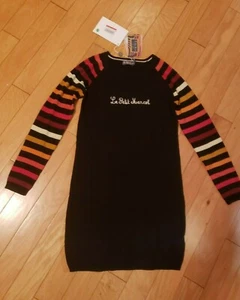NWT Le Petit Marcel girls sweater dress size 12 designed in France - Picture 1 of 2