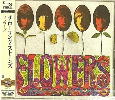 The Rolling Stones SEALED BRAND NEW CD(SHM-CD) "Flowers" Compilation Japan OBI - Image 1 of 2