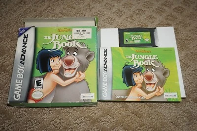 Jungle Book (Nintendo Gameboy Advance GBA) Complete In Box GOOD Shape - Image 1 of 2