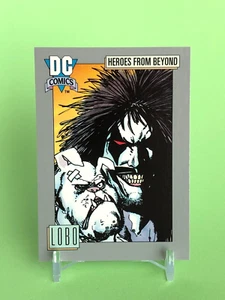 Tarjeta de cómics LOBO Heroes from Beyond DC 1991 #120 - Imagen 1 de 8