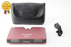 [ N MINT w/Case] Olympus 6x12 RF Field 9.6° Small Size Binoculars Red from JAPAN - Picture 1 of 12